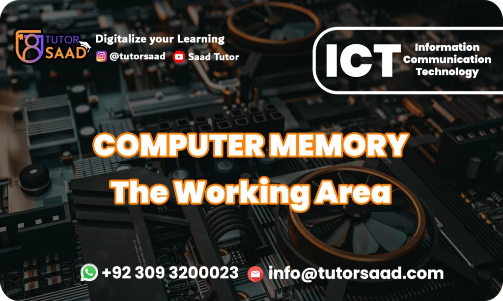 Computer Memory - Tutor Saad