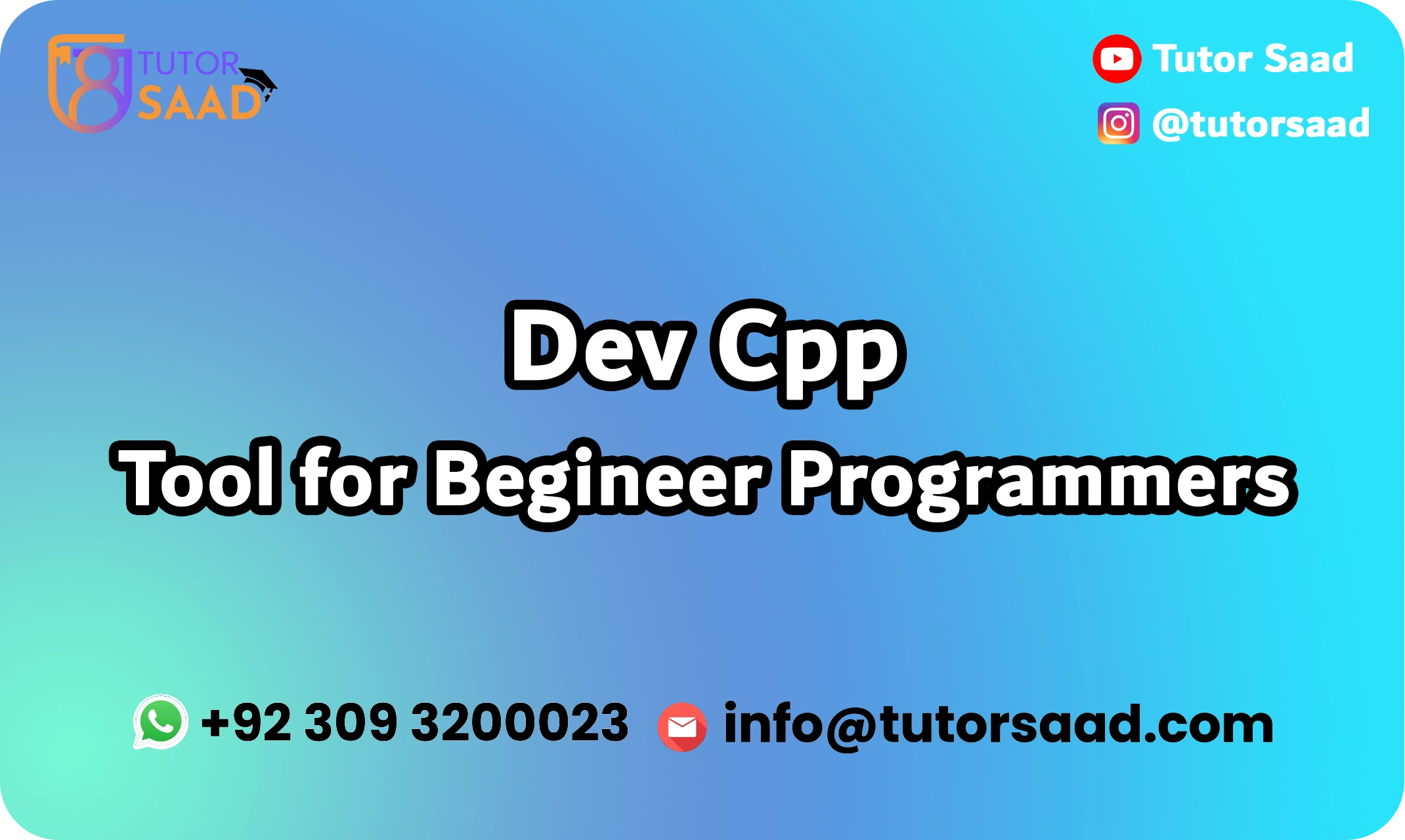 Dev Cpp - Tutor Saad