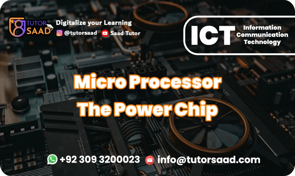 Micro Processor - Tutor Saad