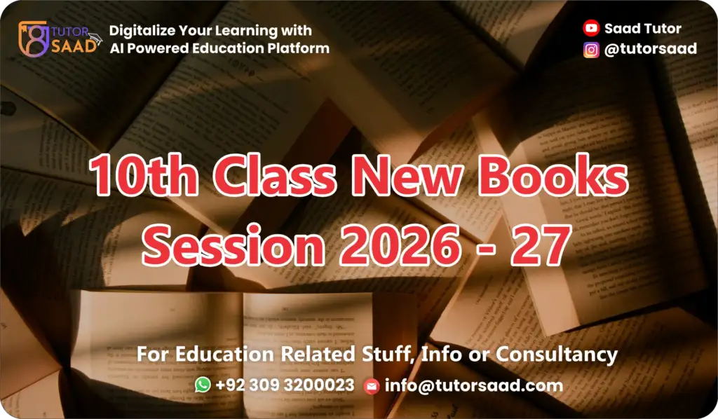 10th New Books Cover 2026, 27 - Tutor Saad